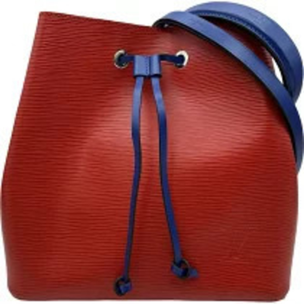 Louis Vuitton Neo Noe Red Blue Epi Leather Shoulder Bag